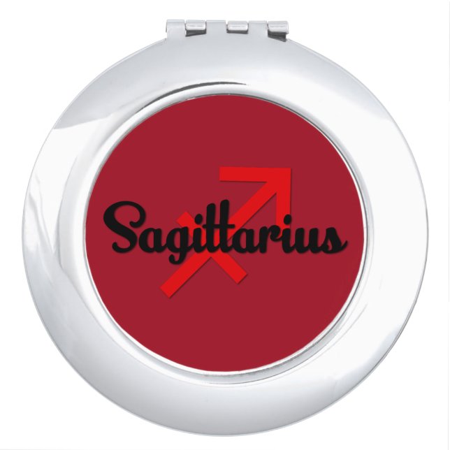Sagittarius Compact Mirror (Front)