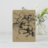 Sagittarius Constellation Hevelius 1690 Engraving (Standing Front)