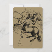 Sagittarius Constellation Hevelius 1690 Engraving (Front)