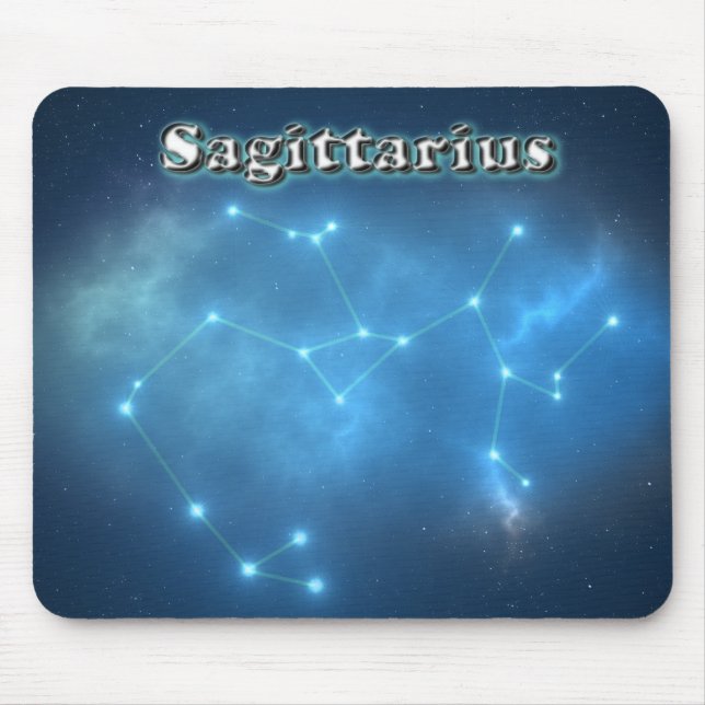 Sagittarius constellation mouse pad (Front)