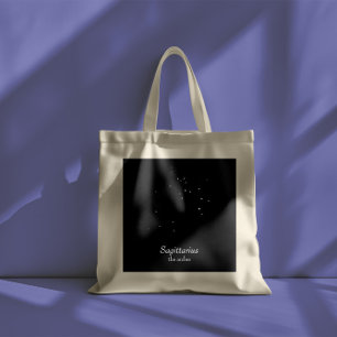 Sagittarius Constellation Tote Bag