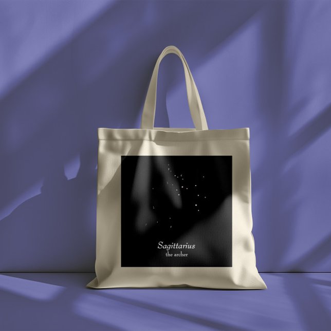 Sagittarius Constellation Tote Bag (Creator Uploaded)