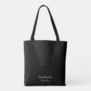 Sagittarius Constellation Tote Bag