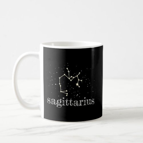 Sagittarius Constellation With Star Background Zod Coffee Mug