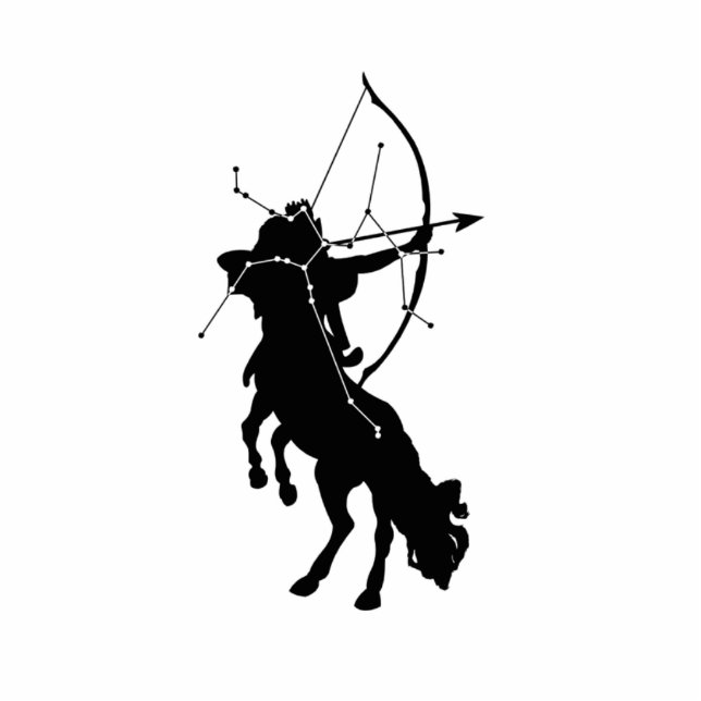 Sagittarius Constellation/Zodiac Photo Sculpture (Front)