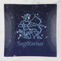 Sagittarius Constellation & Zodiac Sign with Stars