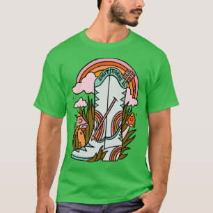 Sagittarius Cowboy Boot T-Shirt