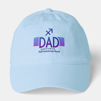  Sagittarius Dad -  funny - blue Hat