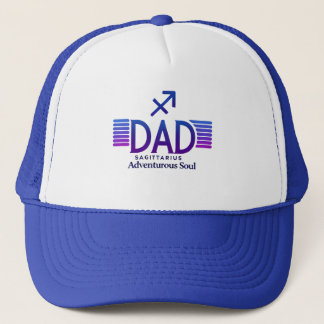 Sagittarius Dad - funny Trucker Hat