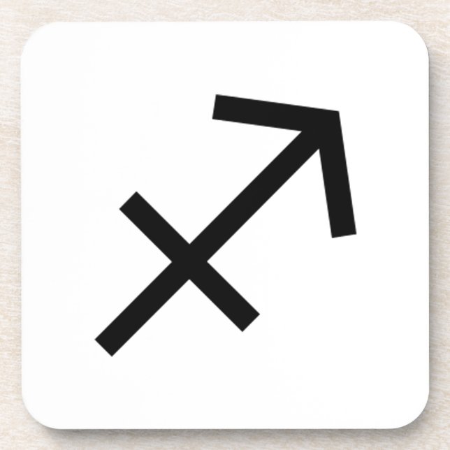 Sagittarius Drink Coaster (Front)