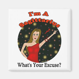 Sagittarius Excuse Magnet