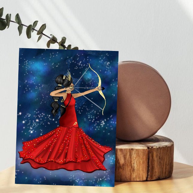 Sagittarius Female Goddess Fashion Illustration Poster (Creator Uploaded)