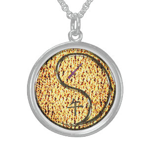 Sagittarius & Fire Horse Sterling Silver Necklace