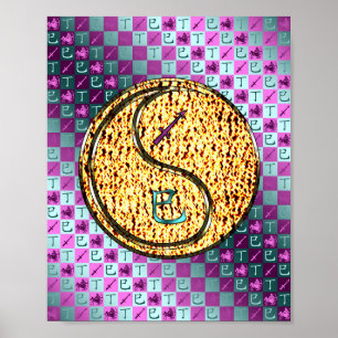 Sagittarius & Fire Snake Poster