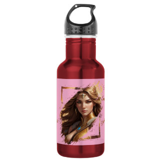 Sagittarius Gift for Her-Sign Personalized Design Stainless Steel Water Bottle