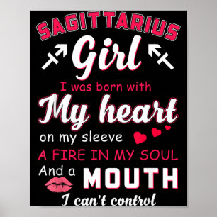 Sagittarius Girl Funny Quote With Zodiac Sign