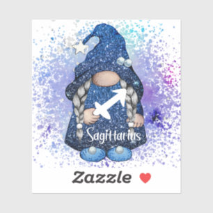 Sagittarius Gnome Sticker