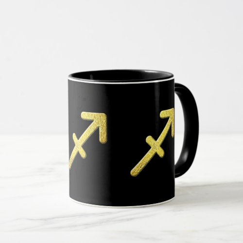 Sagittarius Gold Mug