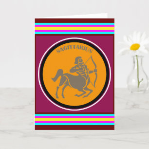 Sagittarius Greeting Card