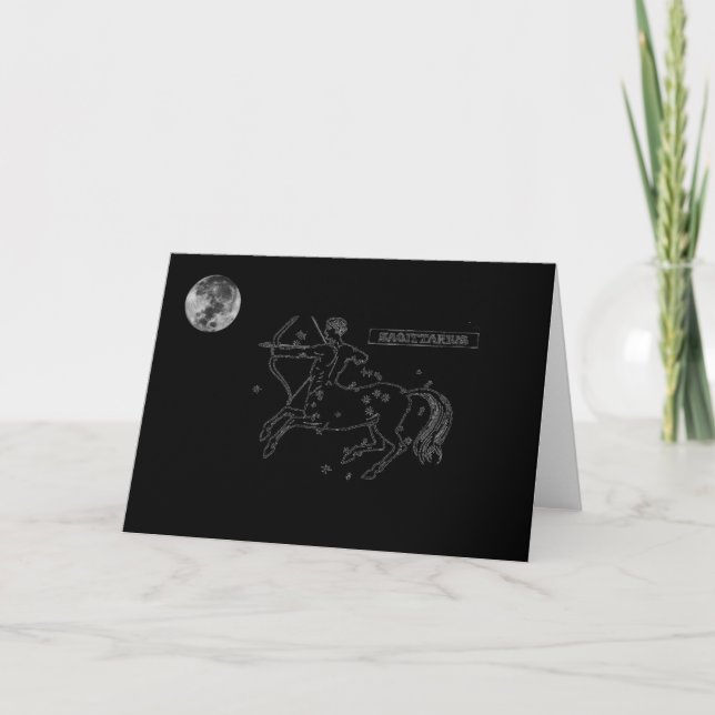 Sagittarius Greeting Card (Front)