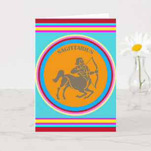 Sagittarius Greeting Card