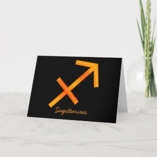 Sagittarius Greeting Card- Blank Card