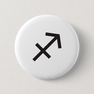 SAGITTARIUS, HOROSCOPE SYMBOL BUTTON