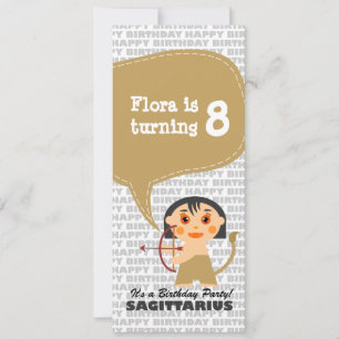 Sagittarius Invitation Birthday Party