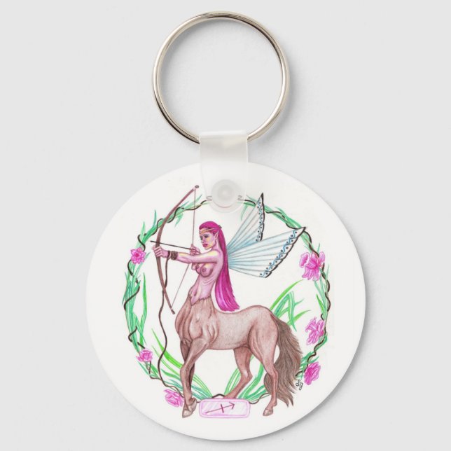 Sagittarius Keychain (Front)