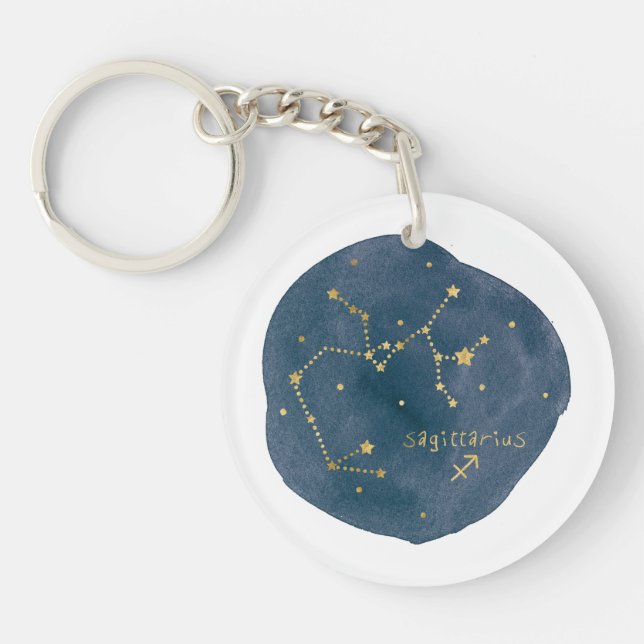 Sagittarius Keychain (Front)