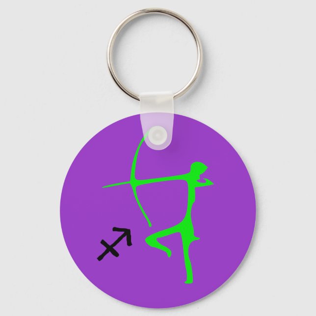 Sagittarius Keychain (Front)