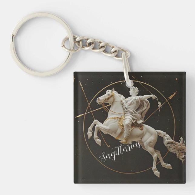  Sagittarius Keychain (Front)