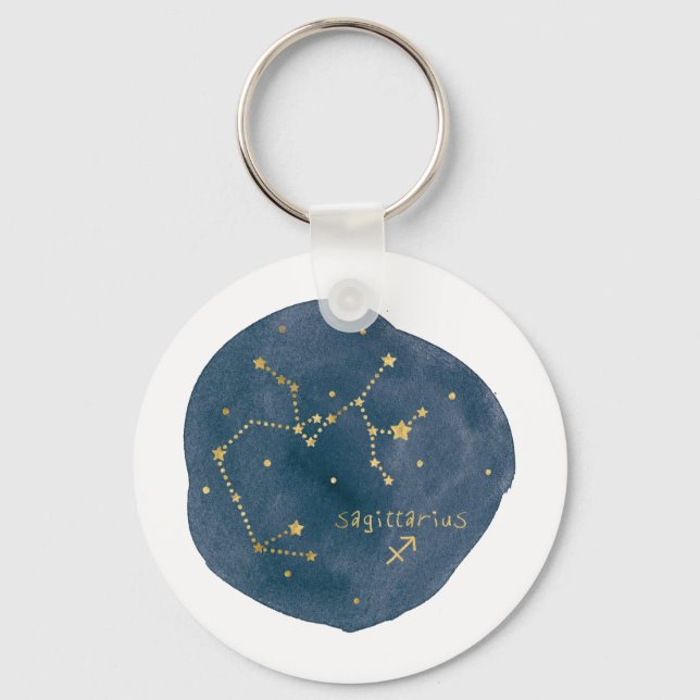 Sagittarius Keychain (Front)