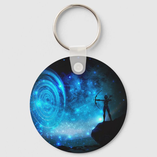 Sagittarius Keychain (Front)