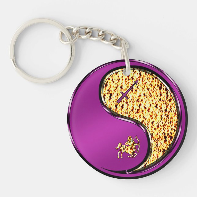Sagittarius Keychain (Front)