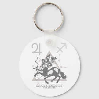 Sagittarius Keychain