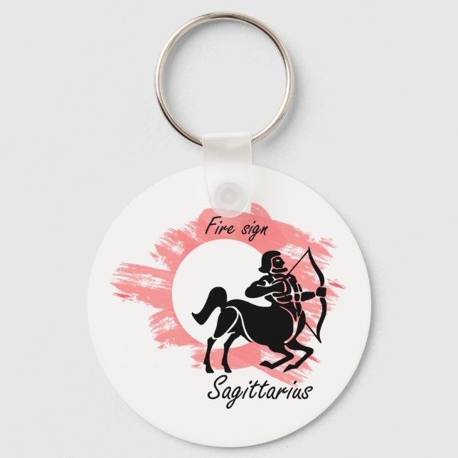 Sagittarius Keychain (Front)