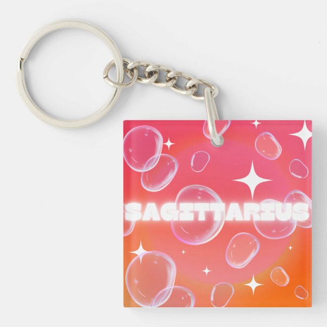 SAGITTARIUS Keychain (Front)