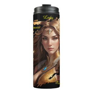 Sagittarius Lady Thermal Mug