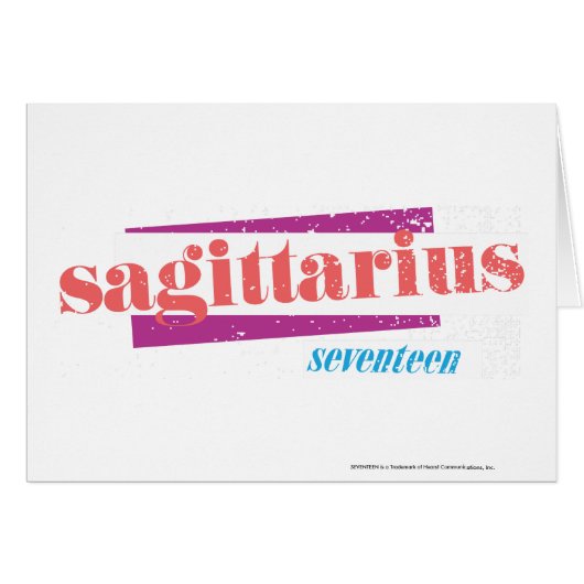 Sagittarius LtPink Cards (Front Horizontal)