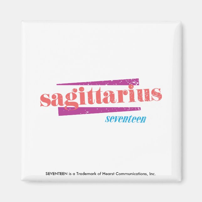 Sagittarius LtPink Magnet (Front)