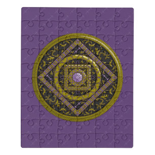 Sagittarius Mandala Acrylic Puzzle