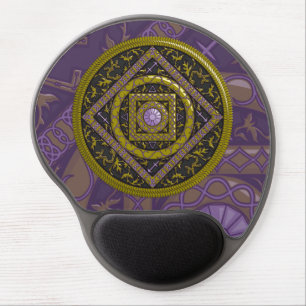 Sagittarius Mandala Gel Mousepad