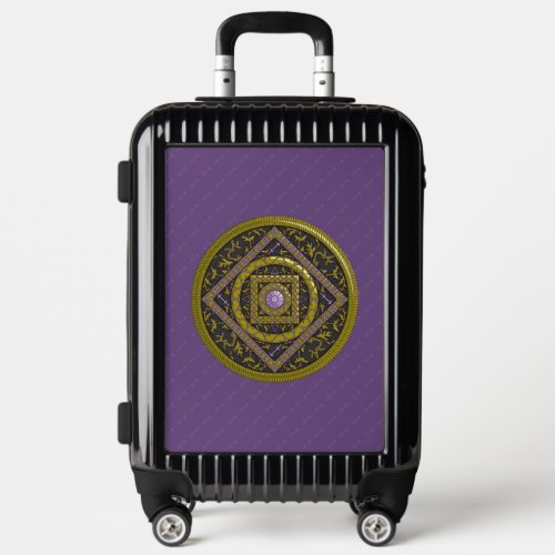 Sagittarius Mandala Luggage