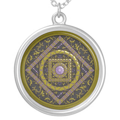 Sagittarius Mandala Necklace