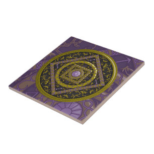 Sagittarius Mandala Tile