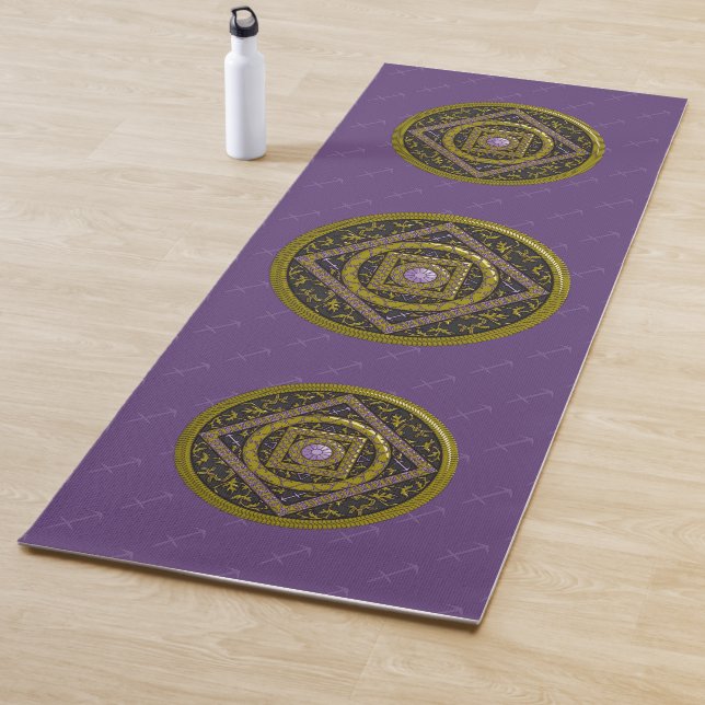 Sagittarius Mandala Yoga Mat (In Situ)