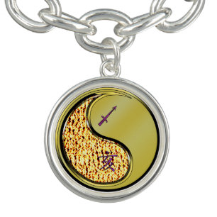 Sagittarius & Metal Boar Bracelet