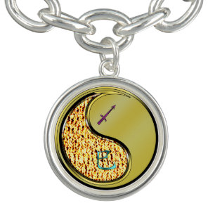 Sagittarius & Metal Snake Bracelet