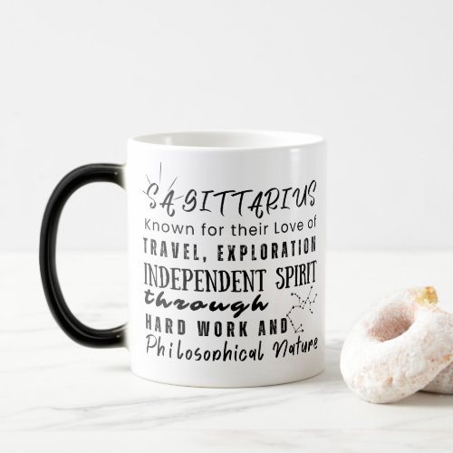 Sagittarius Motivational Quotes Zodiac Sign  Magic Mug